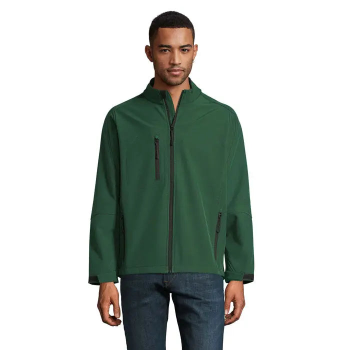 Veste personnalisable Homme RELAX Softshell  Values and Co