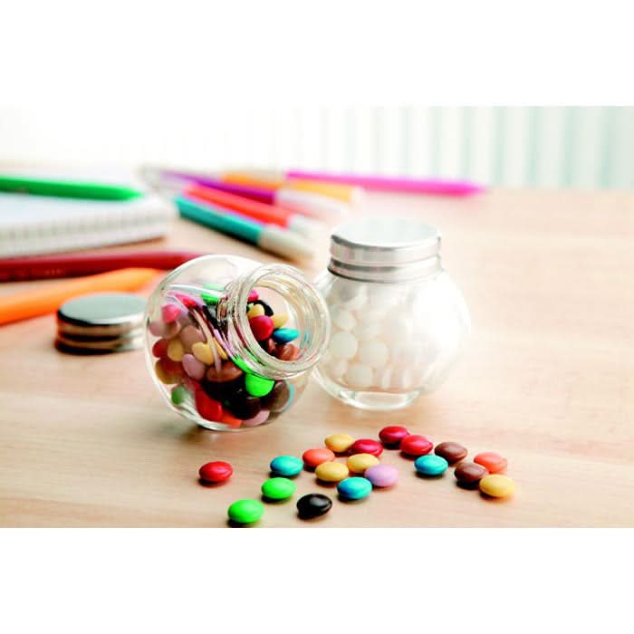 Chocolats en pot en verre Chocky