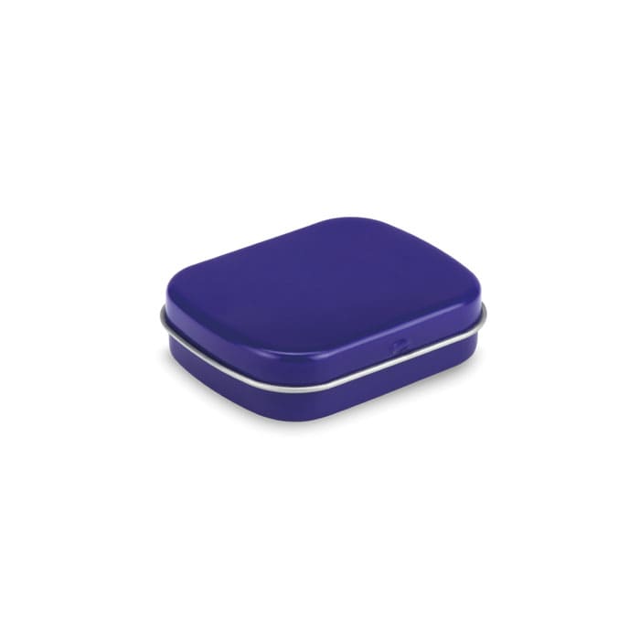 Boite de bonbon personnalisable en aluminium avec menthe 25g