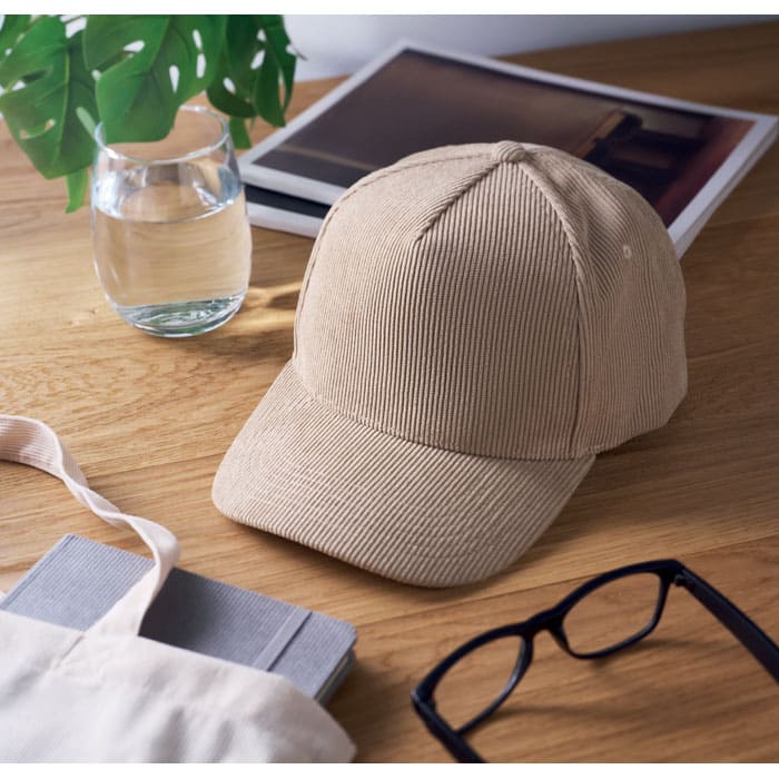 Casquette en velours personnalisable
