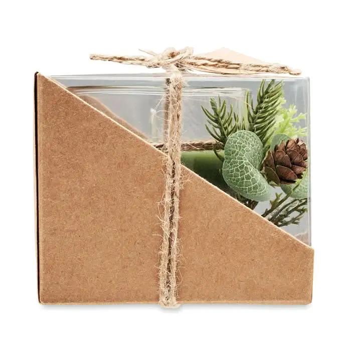 Bougeoir en verre Harmonie Midocean