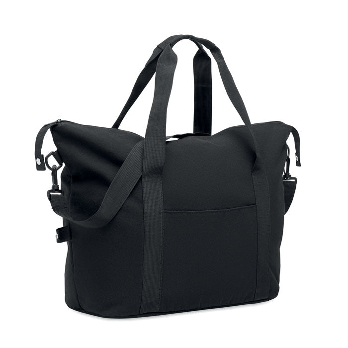 Sac weekend  matériau recyclé - Noir - item_picture_front