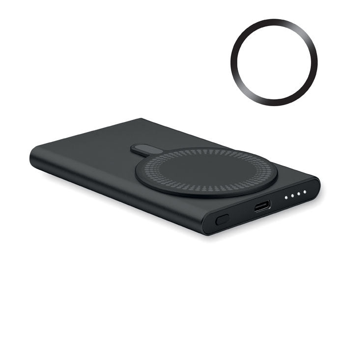 Chargeur sans fil powerbank - Noir - item_picture_front