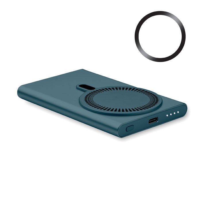 Chargeur sans fil powerbank - Bleu - item_picture_front