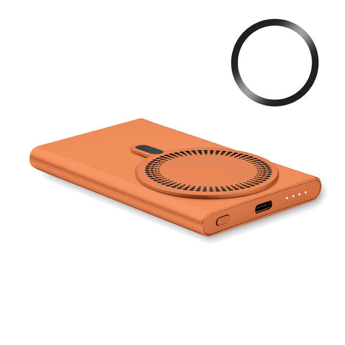 Chargeur sans fil powerbank - Orange - item_picture_front
