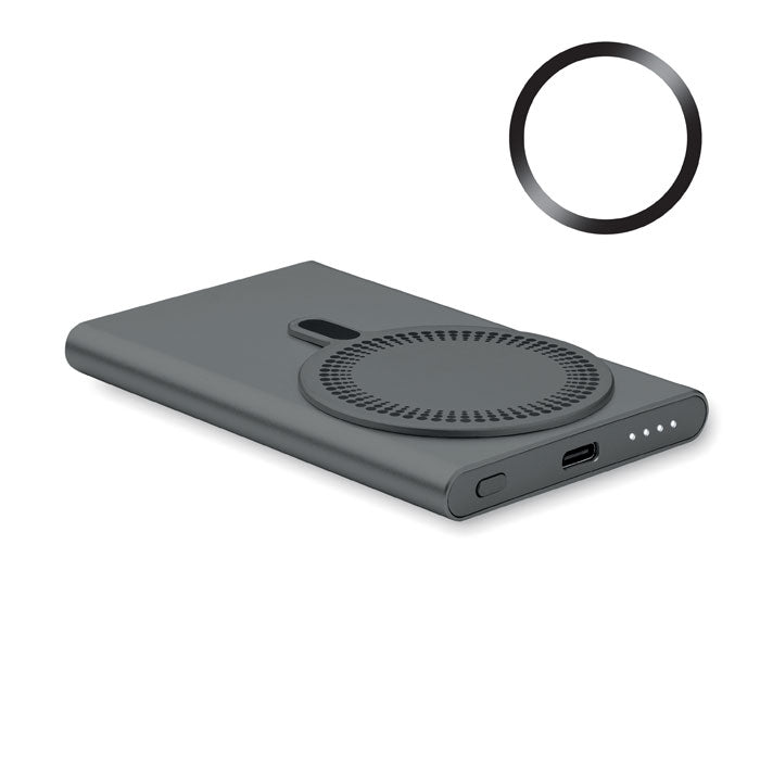 Chargeur sans fil powerbank - Titanium - item_picture_front