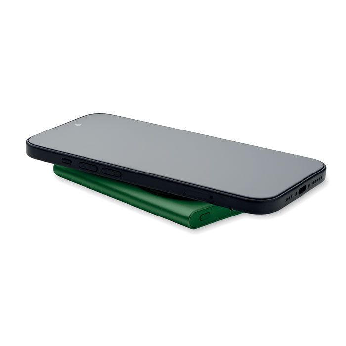 Chargeur sans fil powerbank - Vert Foncé - item_picture_back