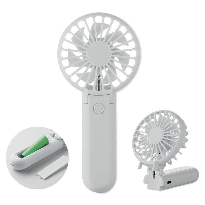 Ventilateur portable et pliable - Blanc - item_picture_front