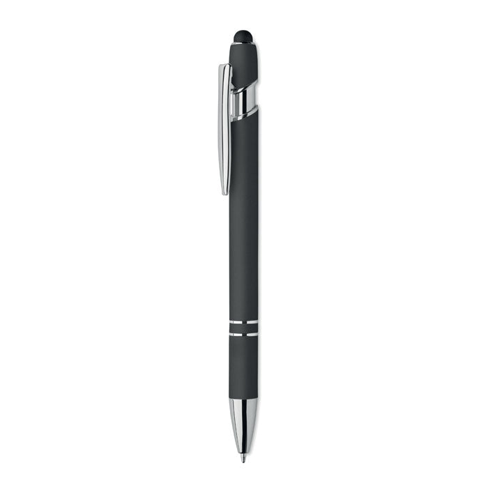 Stylo en aluminium recyclé - Noir - item_picture_front