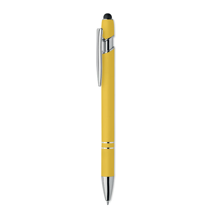 Stylo en aluminium recyclé - Jaune - item_picture_front