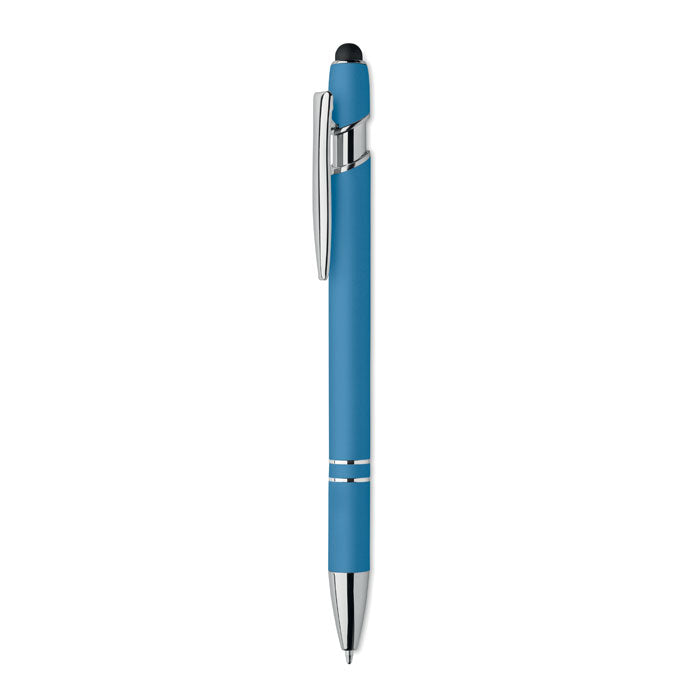 Stylo en aluminium recyclé - Turquoise - item_picture_front