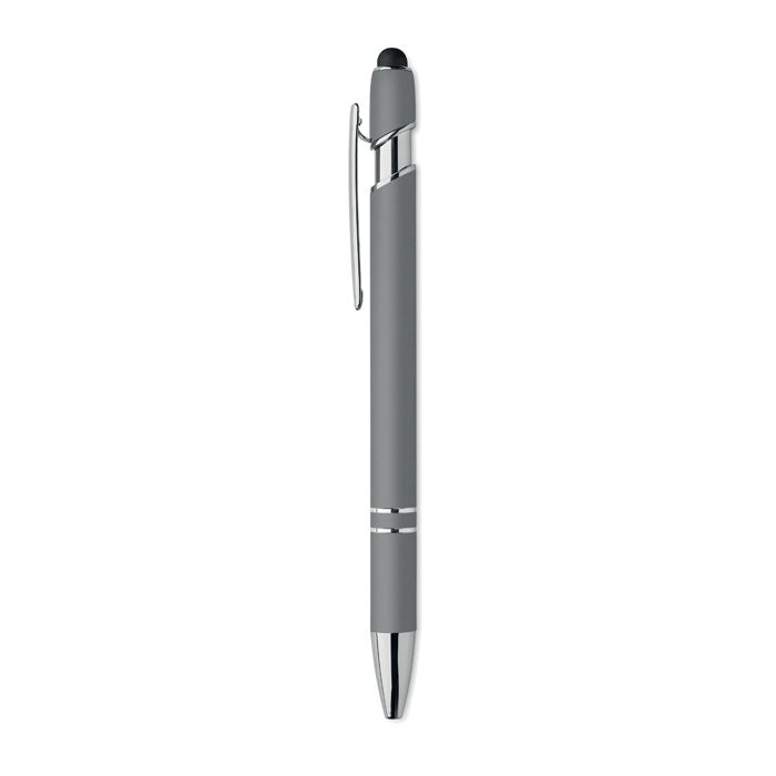 Stylo en aluminium recyclé - Gris Pierre - item_picture_side