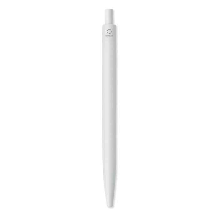 Stylo à bille en ABS recyclé - Blanc - item_picture_top
