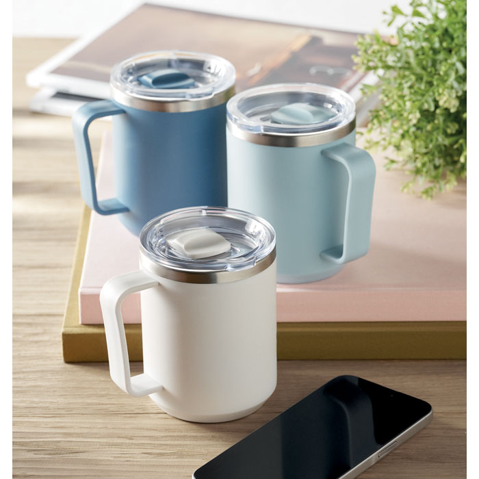 Mug double paroi 400ml - Blanc - item_ambiant_picture