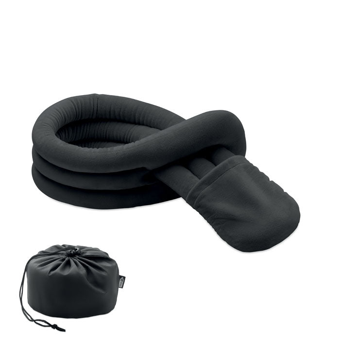 Coussin de voyage fléxible - Noir - item_picture_front
