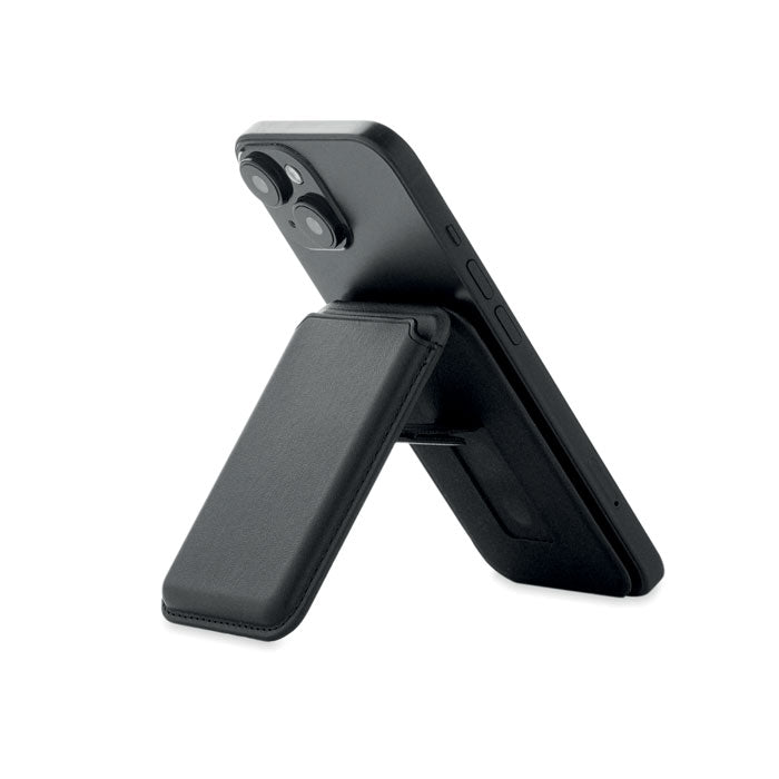 Porte-cartes magnétique - Noir - item_picture_open