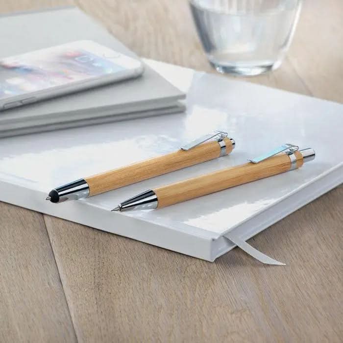 Coffret stylo Bambooset valuesandco