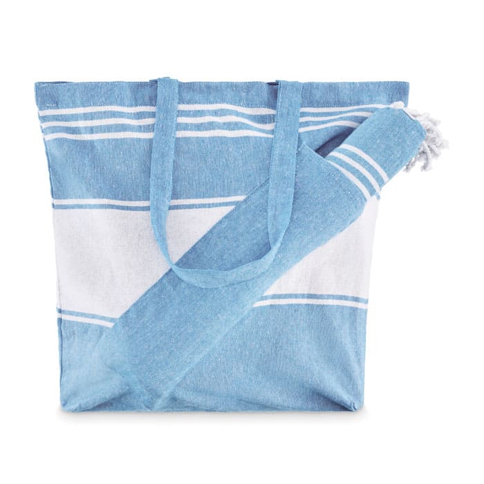 Set serviette et sac de plage personnalisable