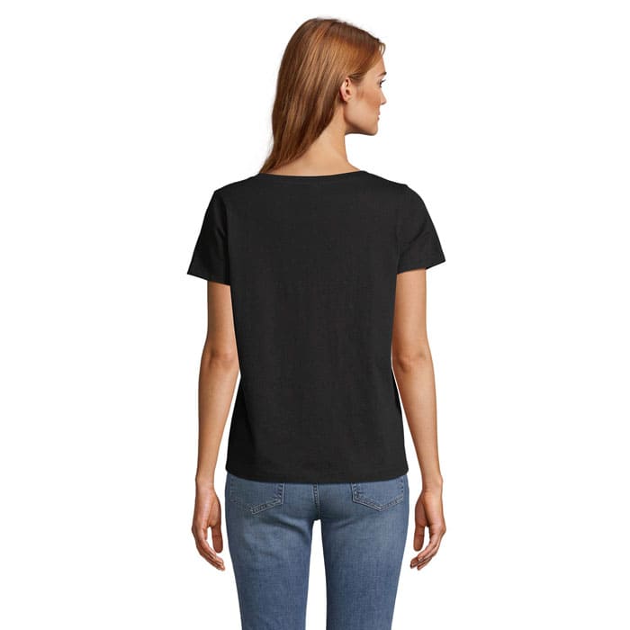 T-shirt col V femme personnalisable